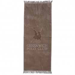 Greenwich Polo Club  Πετσέτα Θαλάσσης Essential Beach Towel-Pareo 2811 Beige Jacquard Cotton (70x170) 