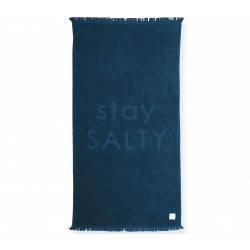 Nef-Nef Stay Salty Πετσέτα Θαλάσσης σε Μπλε χρώμα 170x90cm