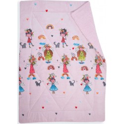 Nef-Nef Παιδικό Κουβερτοπάπλωμα Rainbow Girls 160x220cm Pink