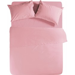 Nef-Nef Σεντόνι Υπέρδιπλο με Λάστιχο 160x200x30 Basic Pink