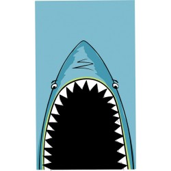 Nef-Nef Shark Jaws Blue Παιδική Πετσέτα Θαλάσσης 70x120cm